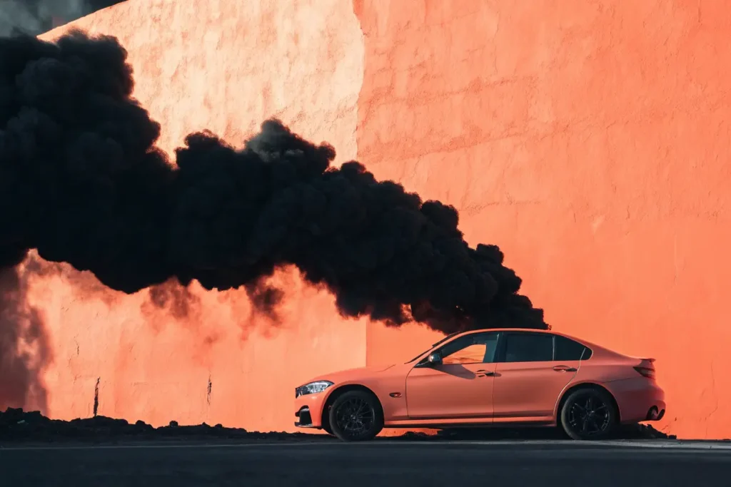 Voiture qui fume noir : comprendre les causes et agir efficacement