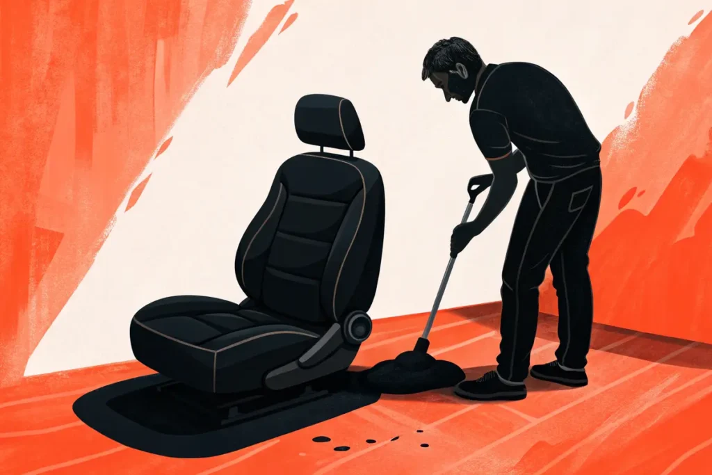 Nettoyer les sièges en tissu de votre voiture avec des solutions naturelles