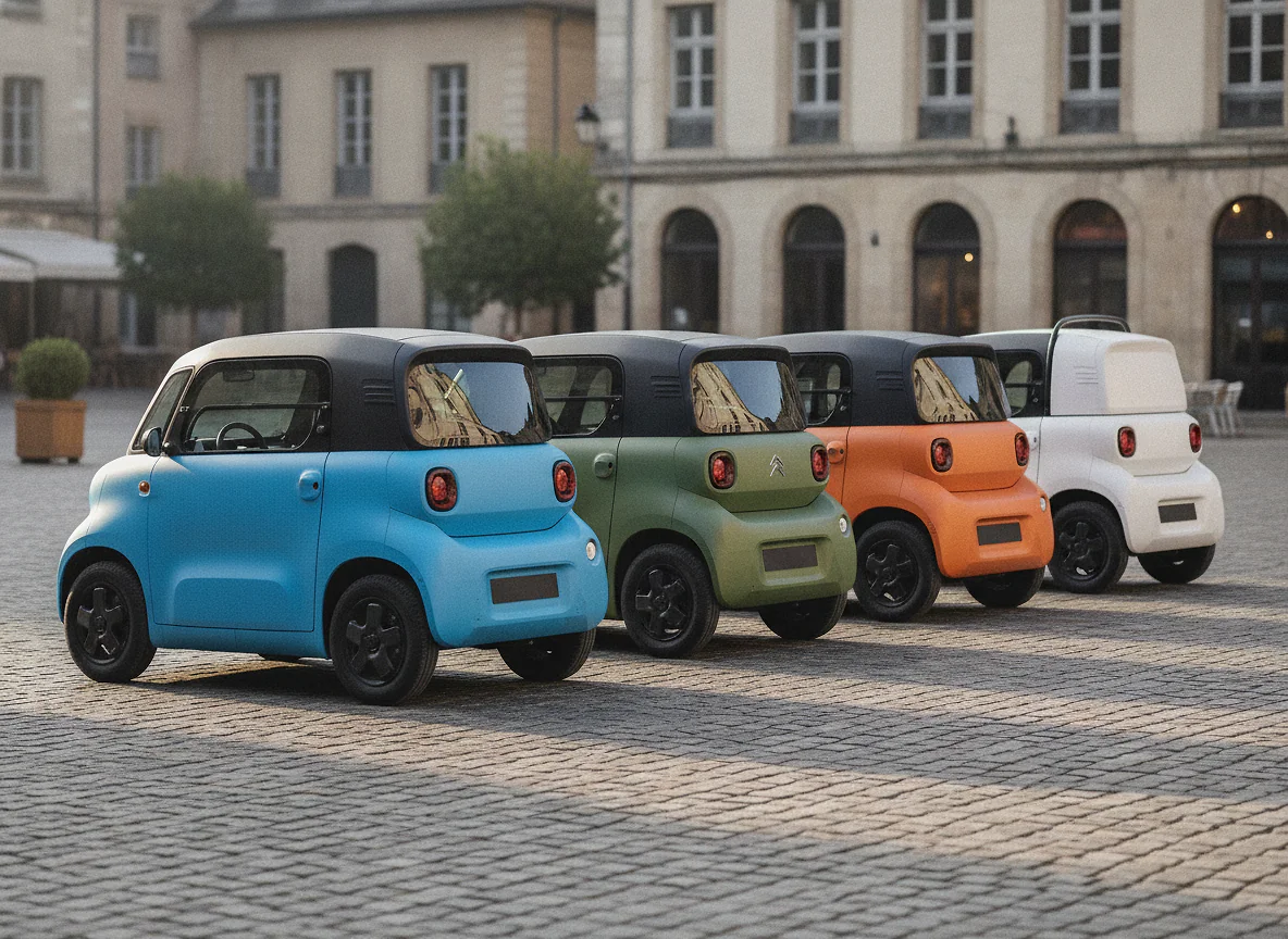 Les versions de la Citroën Ami